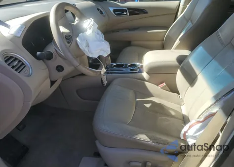 2013 Nissan Pathfinder S z USA, uszkodzony, nr VIN 5N1AR2MM8DC657650